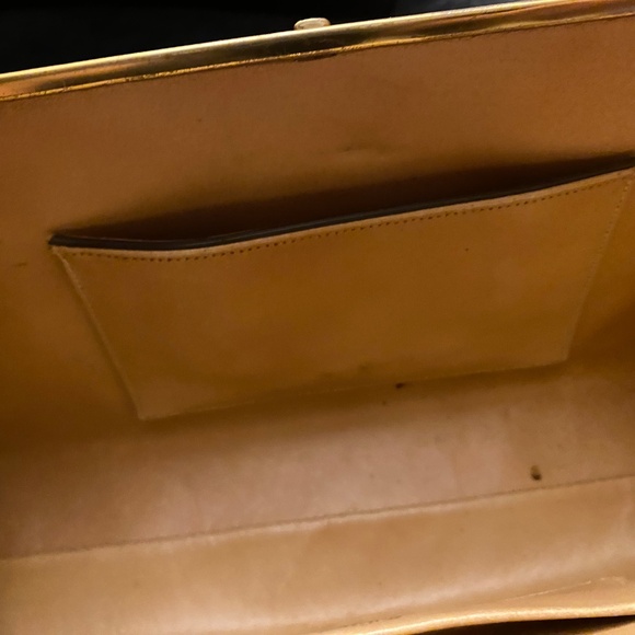 Dark Brown Alligator leather handbag - Picture 7 of 8